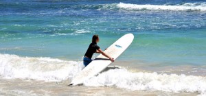 Surfen auf Guadeloupe