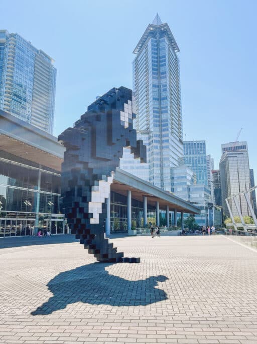 Digital Orca Statue - Vancouver Sehenswürdigkeiten