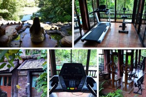 Panviman Chiang Mai Resort Outdoor Fitnessstudio Gym Meditation