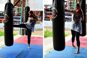 Training im Tiger Muay Thai Camp Phuket