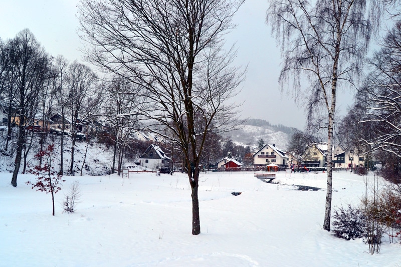 Winterberg im Sauerland - verschneit im Winter