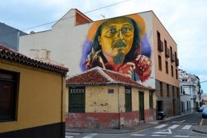 Streetart in Puerto de la Cruz - Graffiti auf Teneriffa
