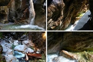 Burggrabenklamm am Attersee - Wasserfall in Österreich