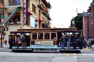 San Francisco Cable Car Straßenbahn