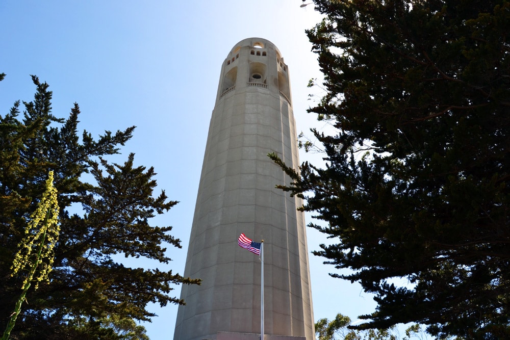 Coit Tower San Francisco Aussicht