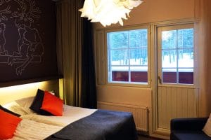 Hotel Hullu Poro in Levi, Lappland - Doppelzimmer