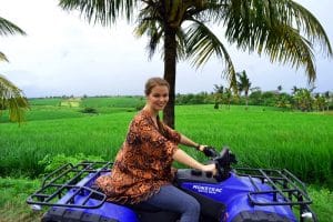 Sahaja Sawah Resort Bali Erfahrungsbericht: Quad ATV fahren