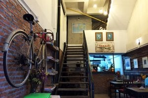 Restaurants in Chiang Mai: Imm Aim Vegetarian and Bike Cafe