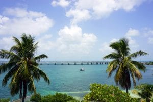Bahia Honda State Park - schönste Strände Florida Keys - Old Bahia Honda Bridge Aussicht