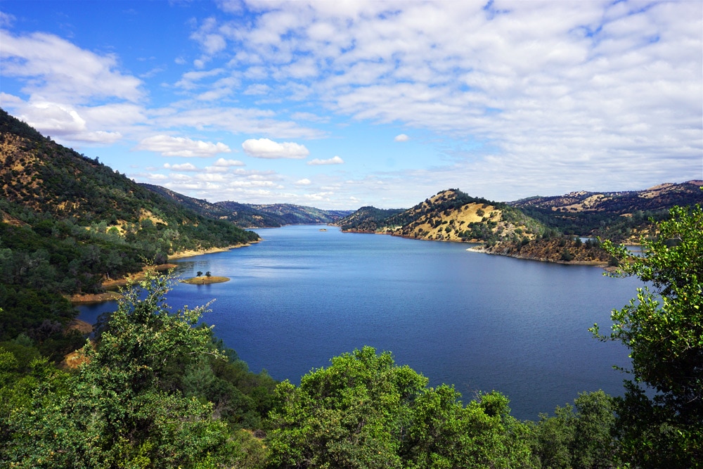 Von San Francisco zum Yosemite Nationalpark - Don Pedro Lake