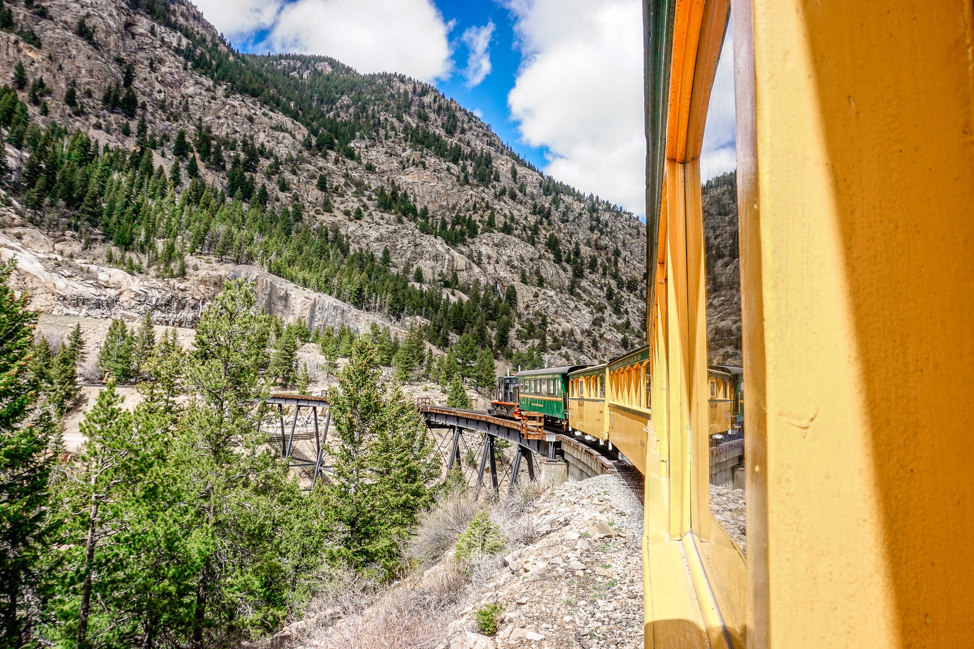 Georgetown Loop Railroad: Fahrt mit der Dampflok durch die Colorado Rocky Mountains