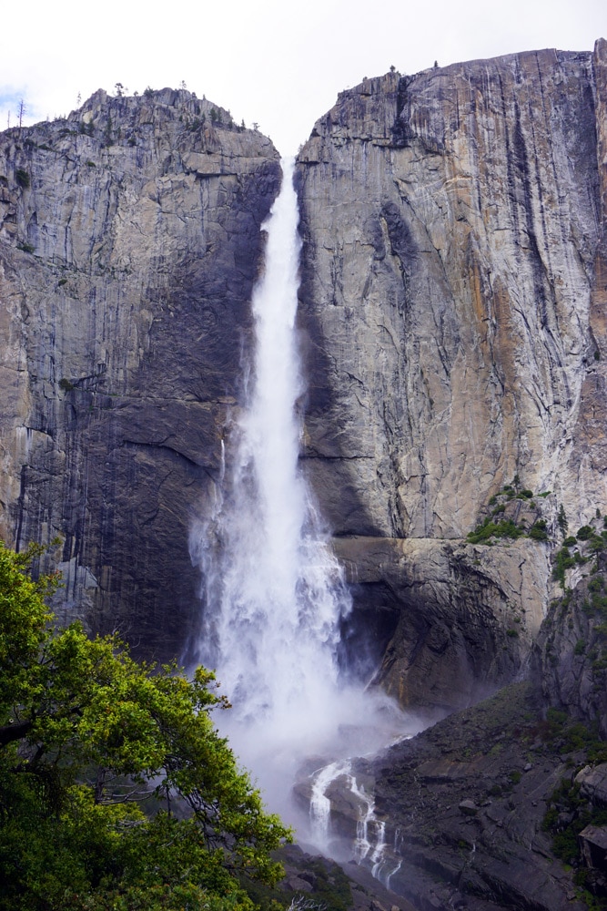 Von San Francisco zum Yosemite Nationalpark - Yosemite Falls Trail
