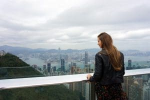 Hong Kong Reise: Aussicht vom Victoria Peak