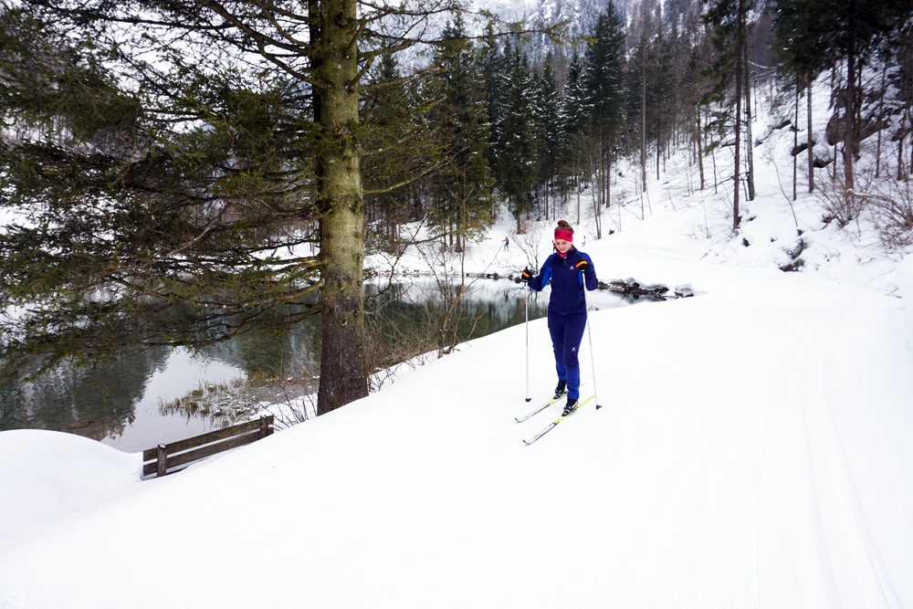 Langlauf lernen: Skilanglauf Urlaub in den Kitzbüheler Alpen - Langlauf klassisch im Pillersee Tal