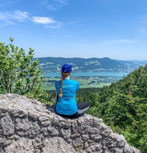BergeSeen Trail: Erfahrungen auf der Weitwanderung im Salzkammergut - Etappe 5, Burgruine Wartenfels Aussicht