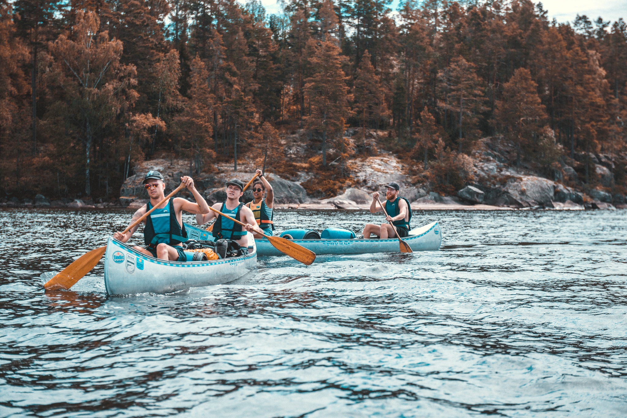 Der Kanu Trip: Organisierte Kanufahrt durch den Süden von Schweden