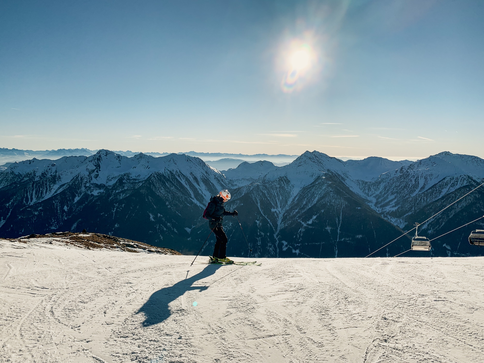 Schwemmalm Ultental - Skifahren in Südtirol