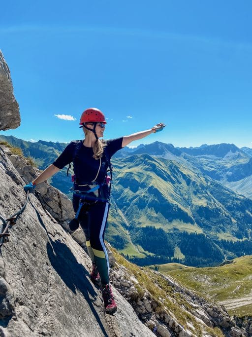 Warth-Schröcken: Outdoor Big 5, schönste Wanderungen und alle Tipps - Karhorn Klettersteig