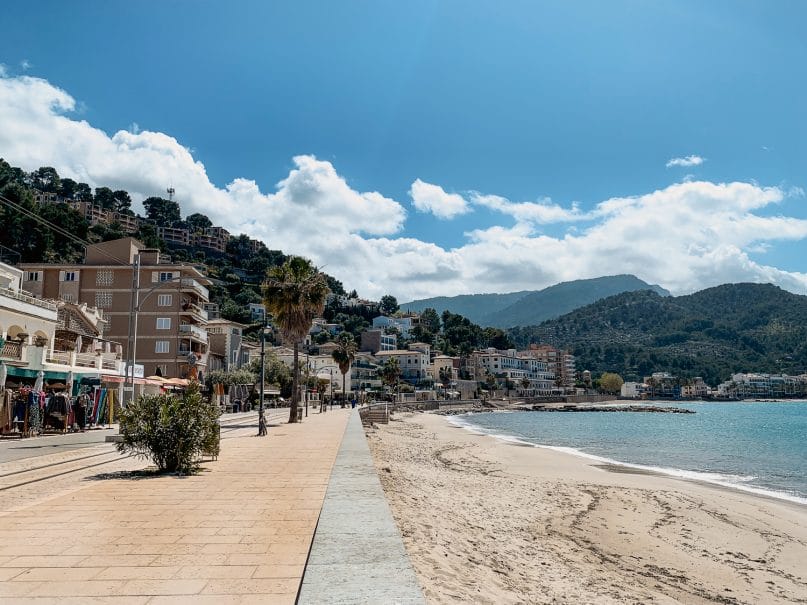 Mallorca schönste Strände: Platja d'en Repic in Port de Soller