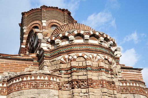 Nessebar - Kirche in der Altstadt von Bulgarien