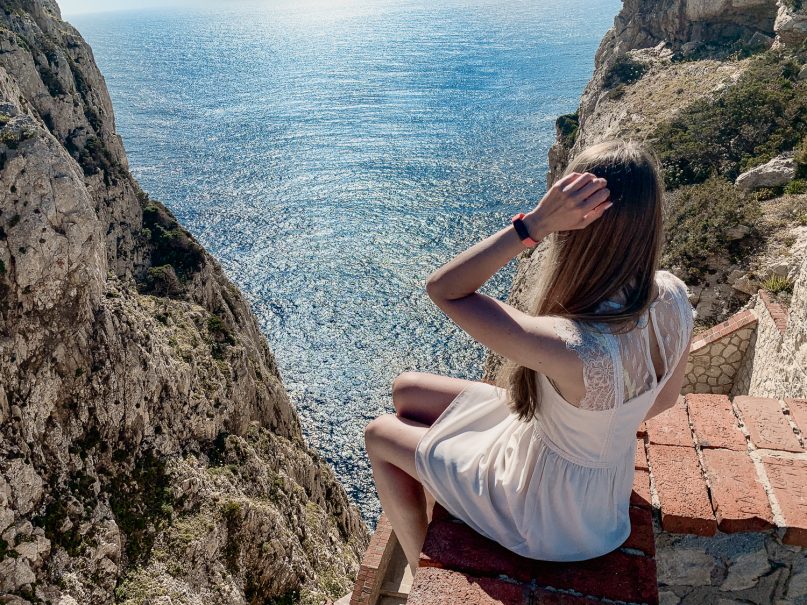 Capo Caccia Escala del Cabirol - Sehenswürdigkeiten Sardinien Norden