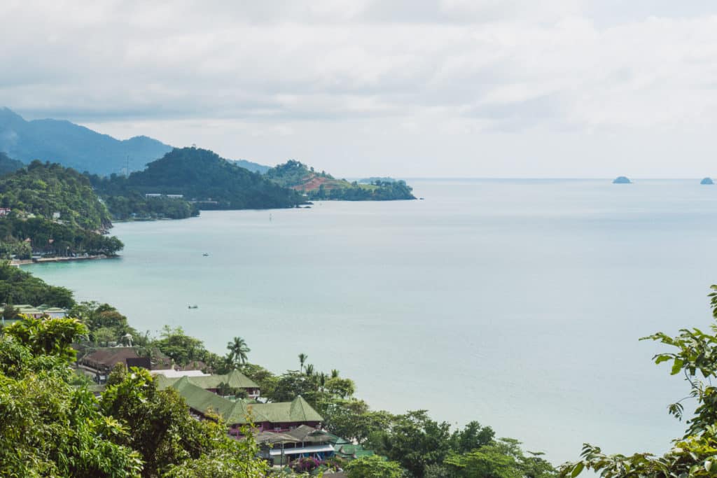 Koh Chang Sehenswürdigkeiten: White Sand Beach Viewpoint