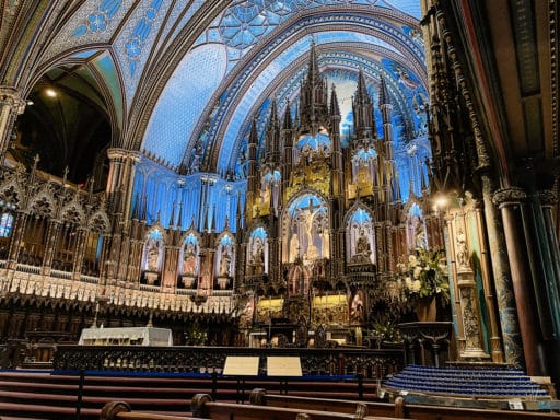 Basilika Notre Dame - Montreal Sehenswürdigkeiten