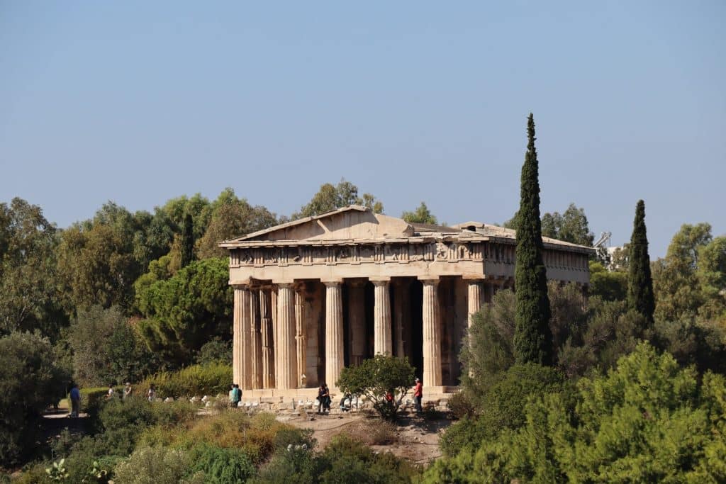 Hephaistos Tempel - Athen Sightseeing