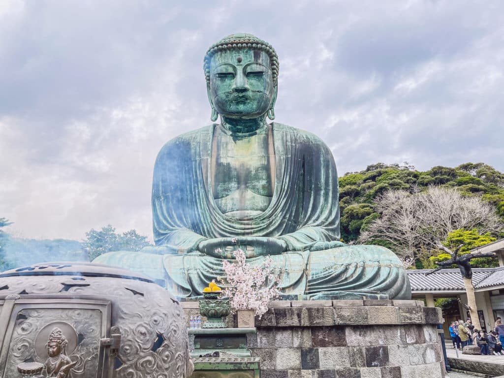 Der Große Buddha (Daibutsu) in Kamakura