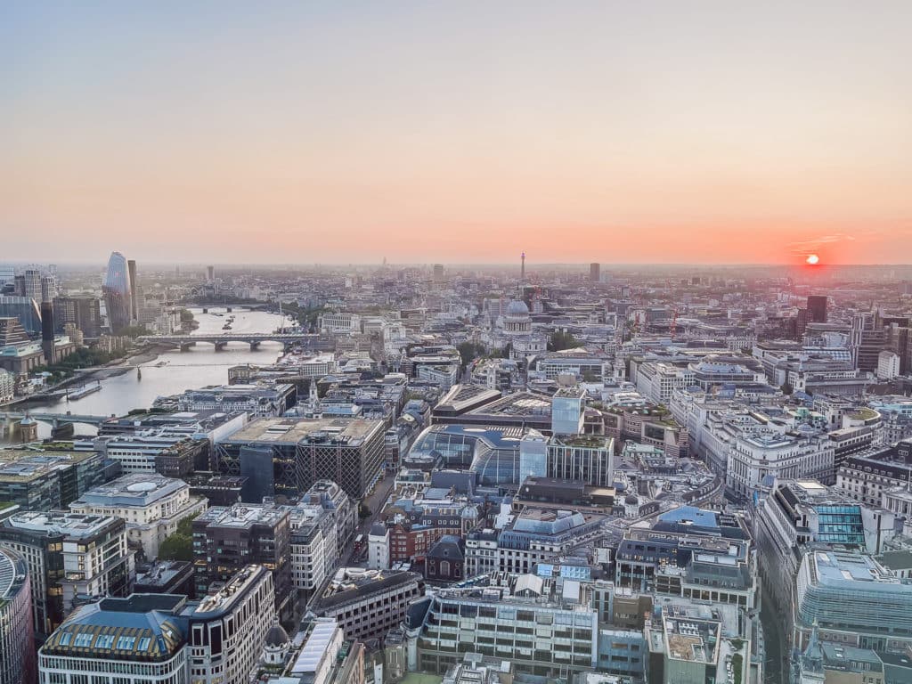 Sky Garden - Ausblick über London - London Sehenswürdigkeiten