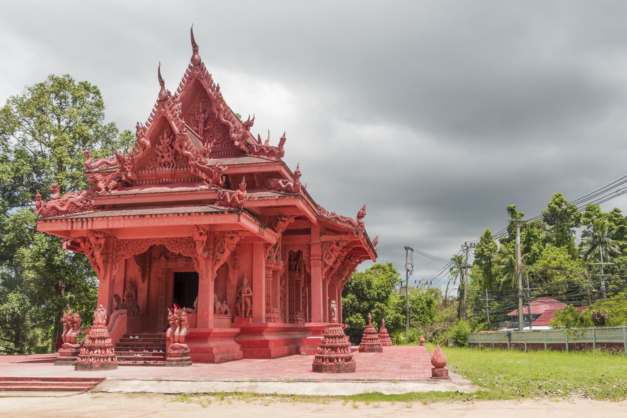 Wat Ratchathammaram (Wat Sila Ngu) - Koh Samui Tempel 