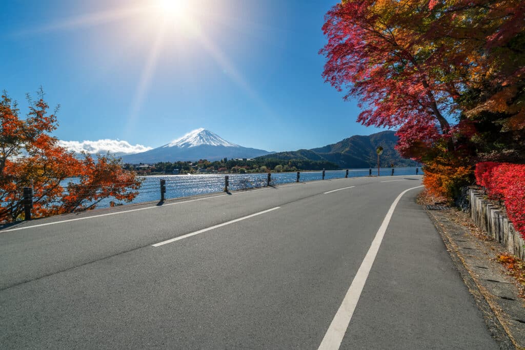 Hakone - Aussicht auf den Mount Fuji