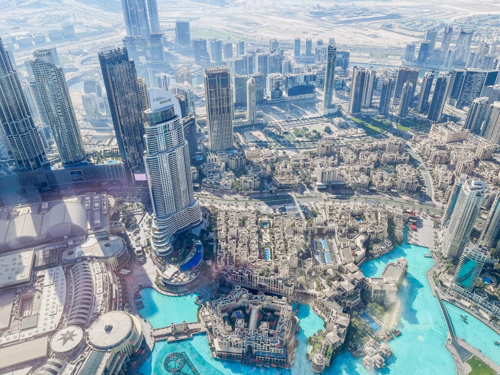 Burj Khalifa Dubai - Aussichtsplattform