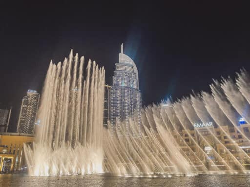 Dubai Fountain - Wasserspiele