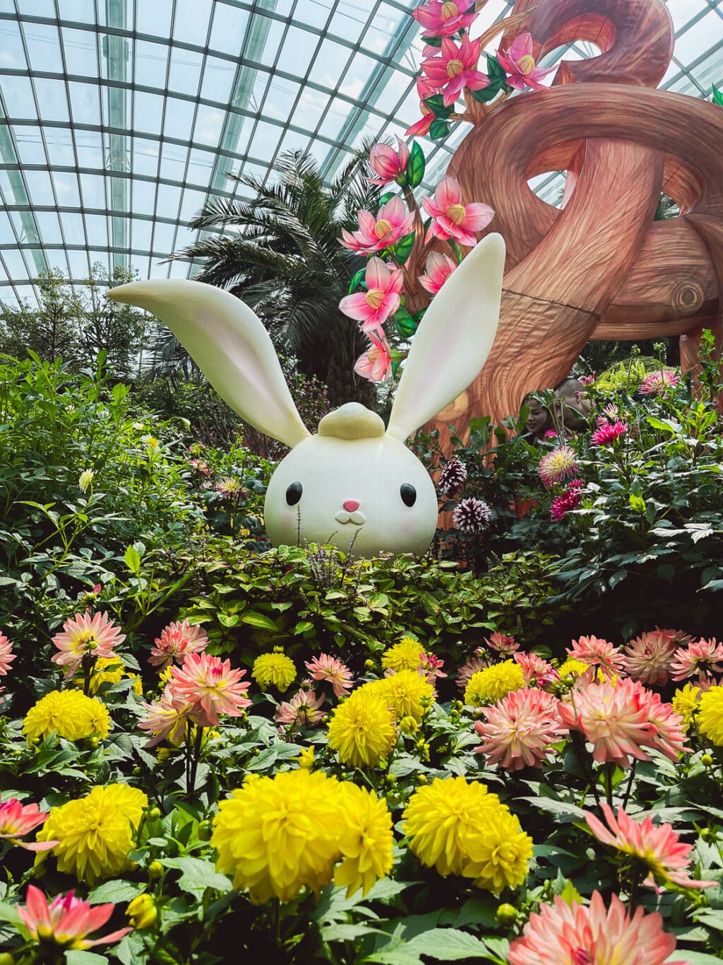 Flower Dome Singapur - Gardens by the Bay - Chinese New Year