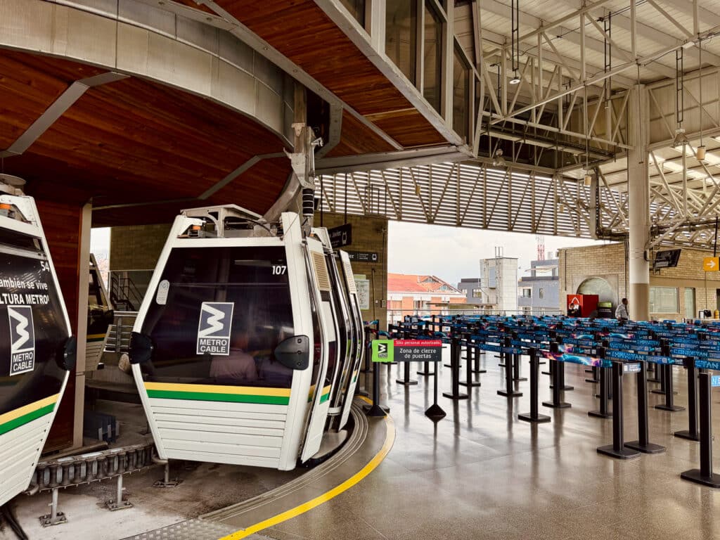 Seilbahn in Medellin
