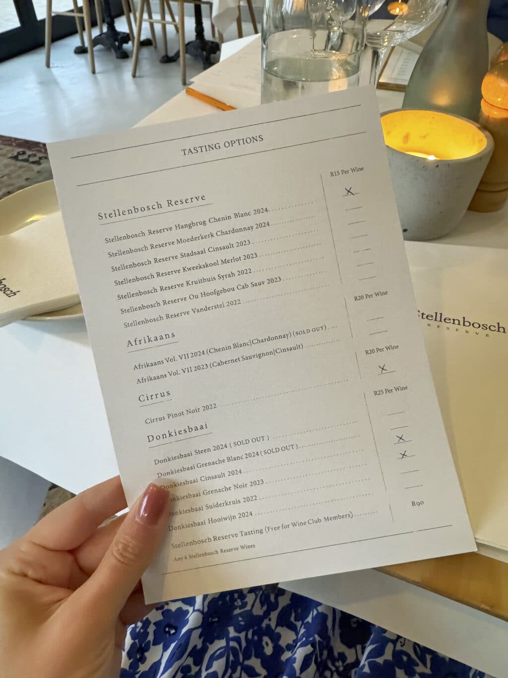 Stellenbosch Reserve