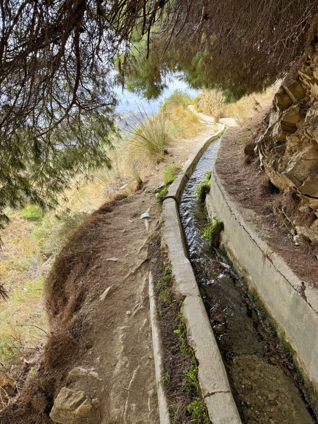 Sendero El Saltillo und Hängebrücke