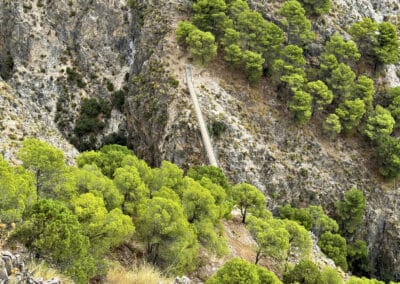 Sendero El Saltillo & Hängebrücke