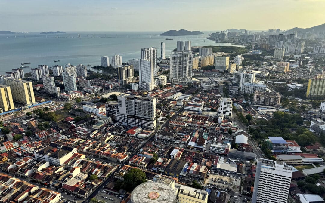 The TOP Penang im Komtar Tower: Glasboden, Skywalk und Insel Views