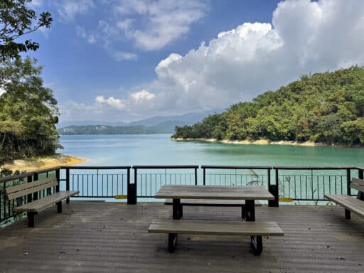 Sun Moon Lake (Sonne-Mond-See) in Taiwan
