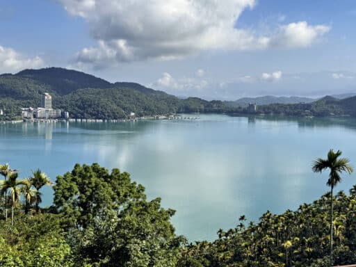 Sun Moon Lake (Sonne-Mond-See) in Taiwan