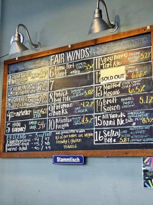 Fair Winds Brewing Company