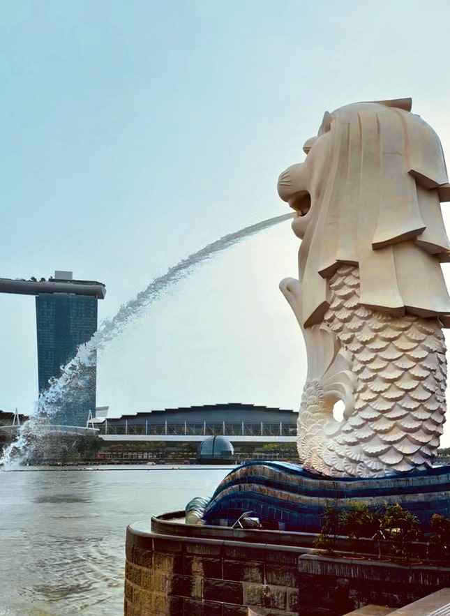 Merlion Park Singapur