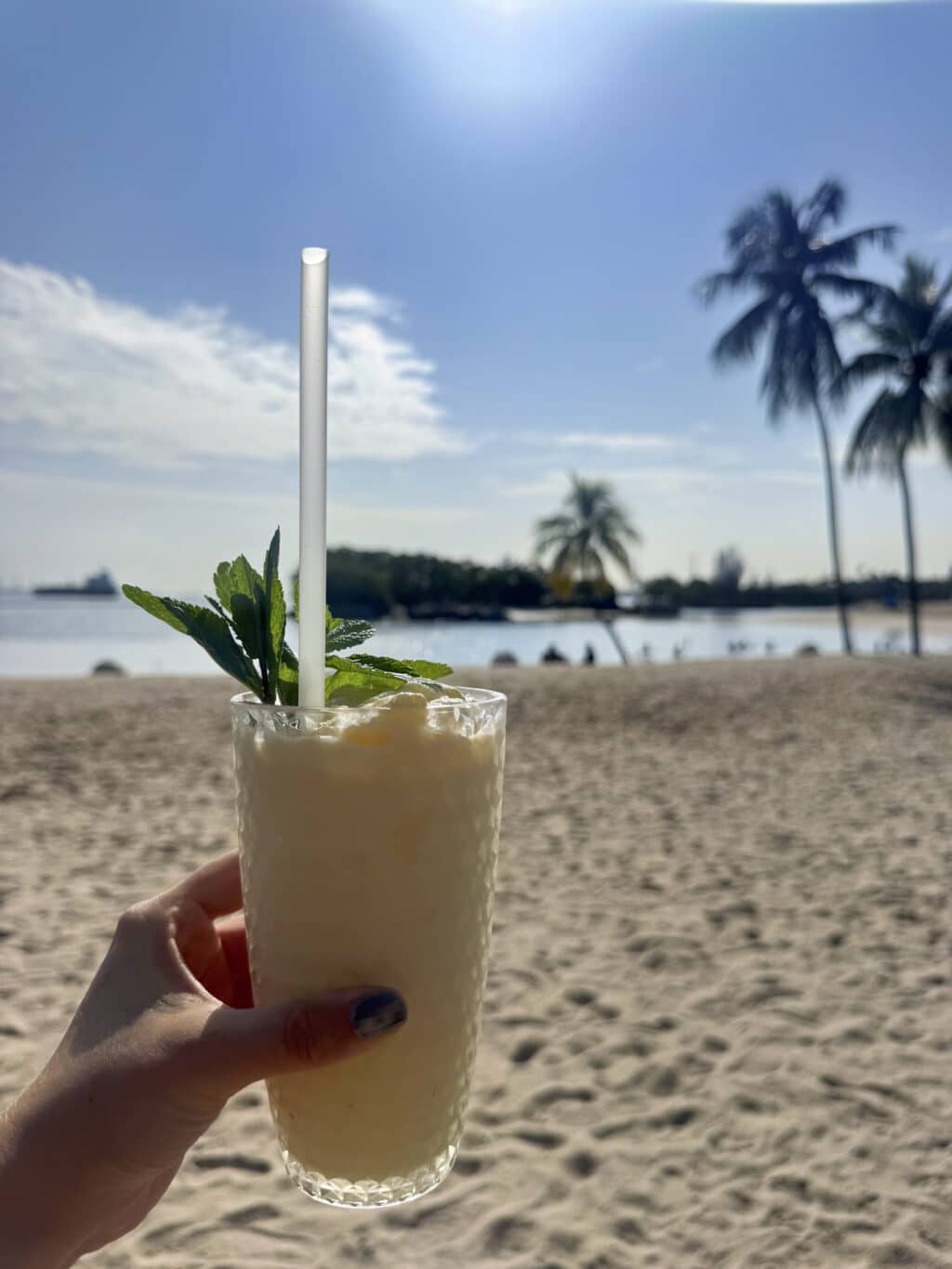 Beachclubs auf Sentosa Island
