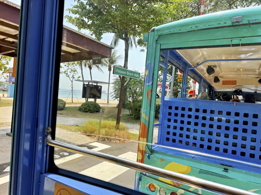 Fortbewegung auf Sentosa Island - Beach Shuttle