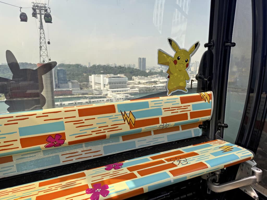 Mit der Singapore Cable Car nach Sentosa Island